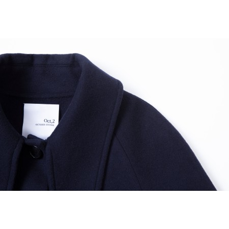 SCARF COAT_NAVY Venez acheter