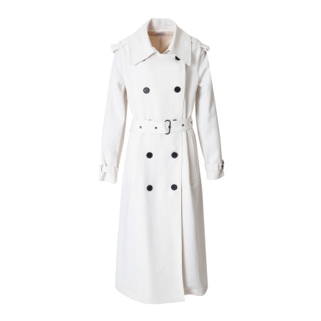 MAXI TRENCH COAT_IVORY suggérées chez