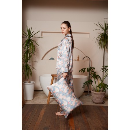 BLOSSOM MIST SILK PAJAMA SET plus qu'un jeu 