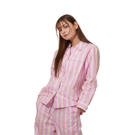 PASTEL STRIPE COTTON PAJAMA SET online