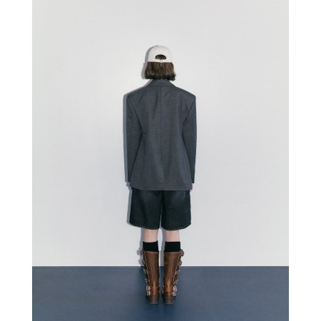 CLASSIC WOOL OUT POCKET JACKET_GREY hantent personnes