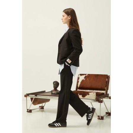 TIMELESS TROUSER_BLACK Amélioration de cerveau avec