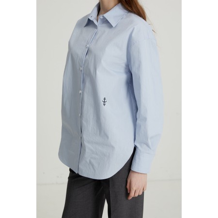 SIGNATURE COTTON SHIRT_BLUE À commander