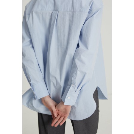 SIGNATURE COTTON SHIRT_BLUE À commander