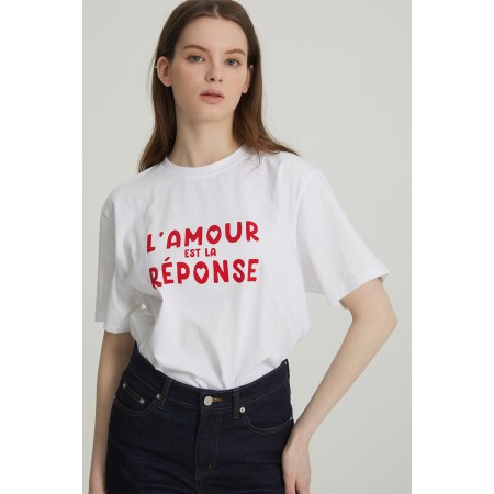 LAMOUR TSHIRT_RED Comparez plus de prix