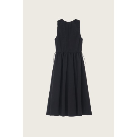 STRING MIDI DRESS_BLACK pas chere