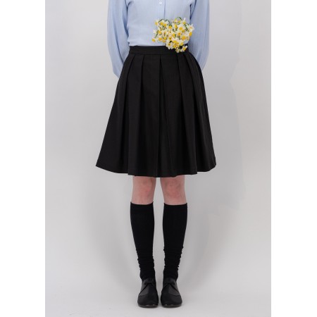 PLACATING SKIRT_BLACK les ligaments