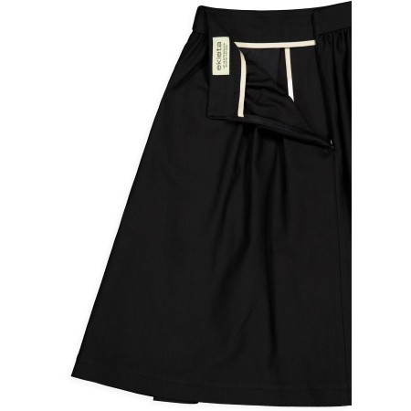 PLACATING SKIRT_BLACK les ligaments