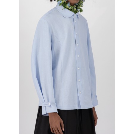 PLEASANT SHIRT_AZURE le concept de la Pate a emporter 