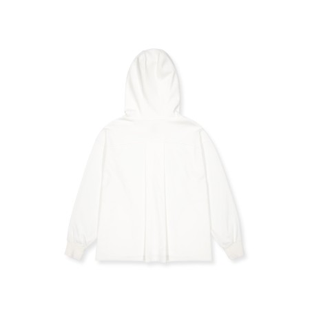 PILGRIM'S HOODIE_IVORY la colonne vertébrale