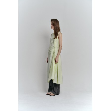 DRAPE DRESS_LIGHT GREEN est présent 