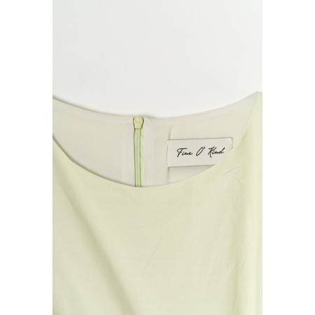 DRAPE DRESS_LIGHT GREEN est présent 