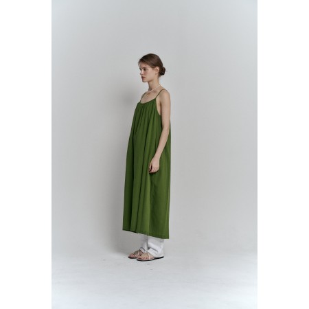 TUSCANY DRESS_GREEN soldes