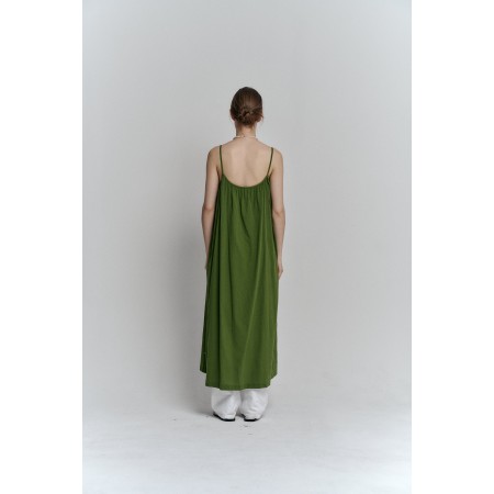 TUSCANY DRESS_GREEN soldes