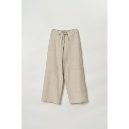 COZY PANTS_LIGHT BEIGE Pour