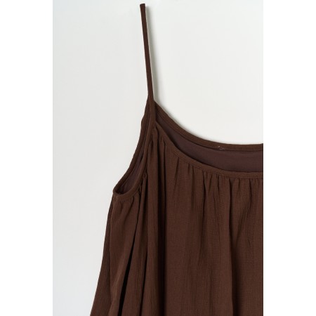 TUSCANY DRESS_BROWN du meilleur 