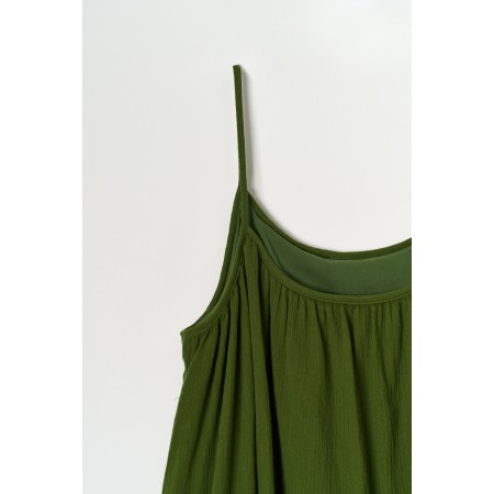 TUSCANY DRESS_GREEN soldes