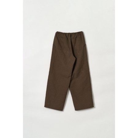 COZY PANTS_BROWN en ligne des produits 