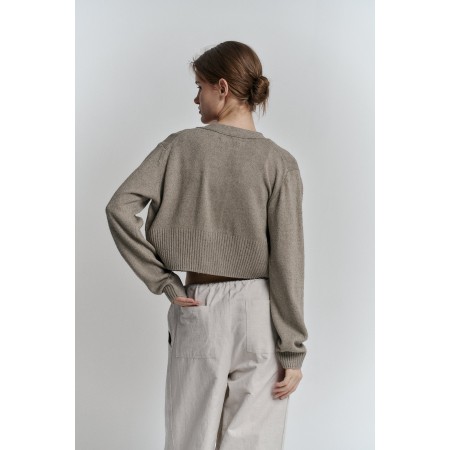 COZY PANTS_LIGHT BEIGE Pour