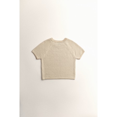 COMB ROUND SWEATER_IVORY d'Europe débarque