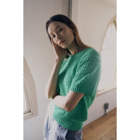 LIGHT SWEATER_GREEN de France