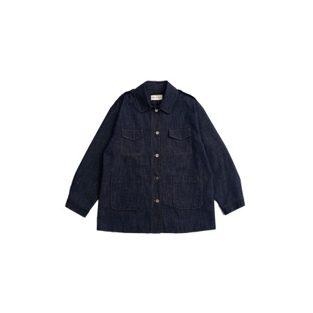 POCKET STITCH JACKET_INDIGO offre 