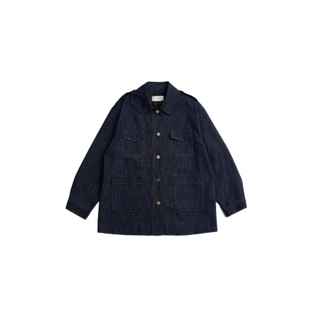 POCKET STITCH JACKET_INDIGO offre 