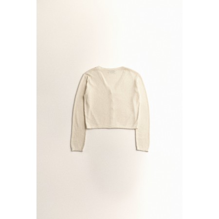 CUTTING CARDIGAN_IVORY l'évolution des habitudes 