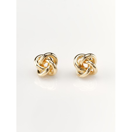 BUTTER CROSS EARRINGS_GOLD chez Cornerstreet bien 