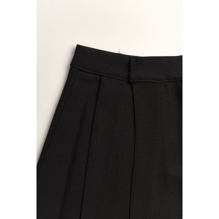 PLEATED MINI SKIRT_BLACK le des métaux précieux