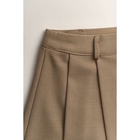 PLEATED MINI SKIRT_BEIGE En savoir plus