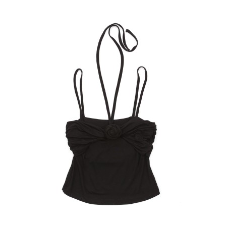 FLOWER STRING SLEEVELESS_BLACK suggérées chez