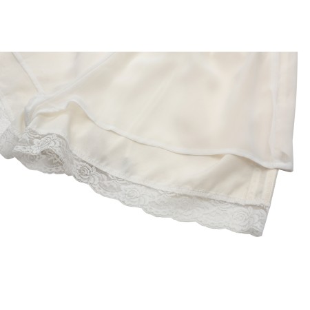 LACE TRACK SHORTS_IVORY Comparez et commandez 