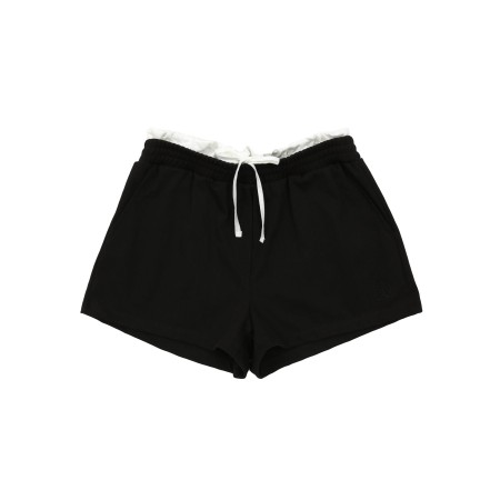 SATIN JERSEY SHORTS_BLACK shop