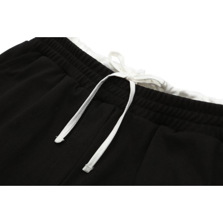 SATIN JERSEY SHORTS_BLACK shop