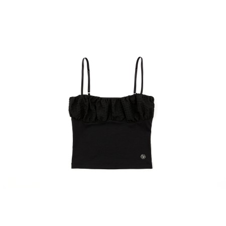 CLOUD SLEEVELESS TOP_BLACK Venez découvrir notre 