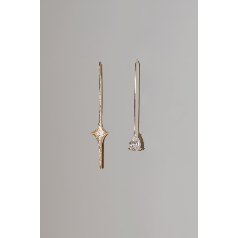 DAISY EARRINGS_UNBALANCE GOLD prix pour 