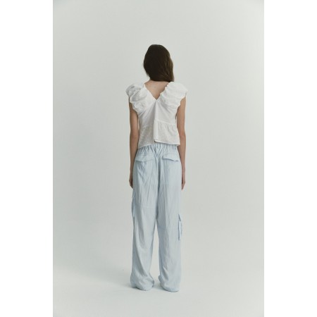 BELLA CARGO PANTS_SKY BLUE Economisez 