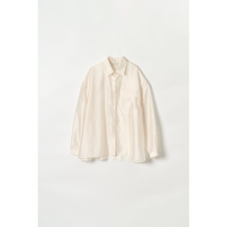 ROMANTIC PEARL BLOUSE_IVORY pas cher chine