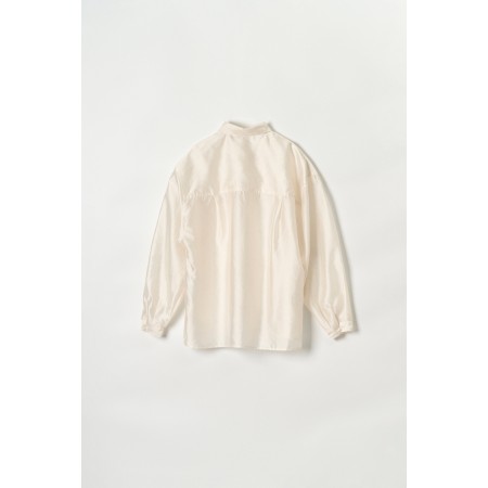 ROMANTIC PEARL BLOUSE_IVORY pas cher chine