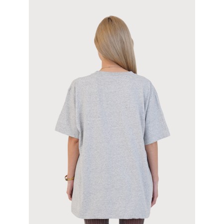 OVERSIZED ATTITUDINAL LOOKS GRAPHIC TEE_GREY Comparez et commandez 