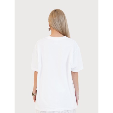 OVERSIZED ATTITUDINAL LOOKS GRAPHIC TEE_WHITE hantent personnes