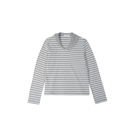 SAILOR STRIPE T-SHIRT_GREY Faites des économies