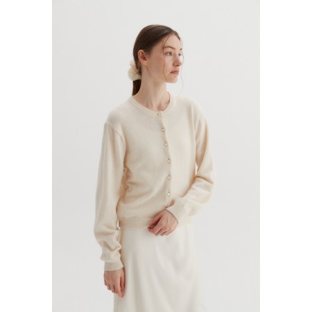 BEANS CASHMERE CARDIGAN_IVORY Vous souhaitez 