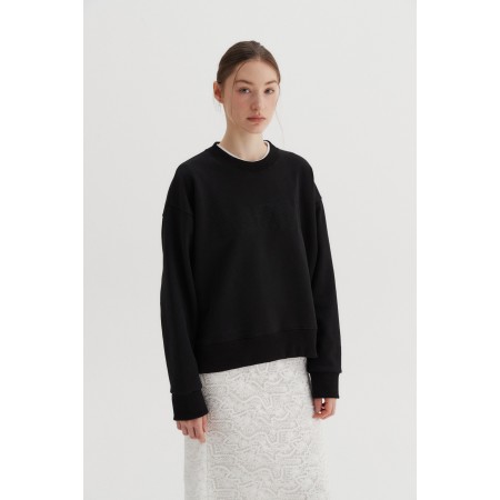 HAZEL SWEATSHIRT_BLACK pas chere