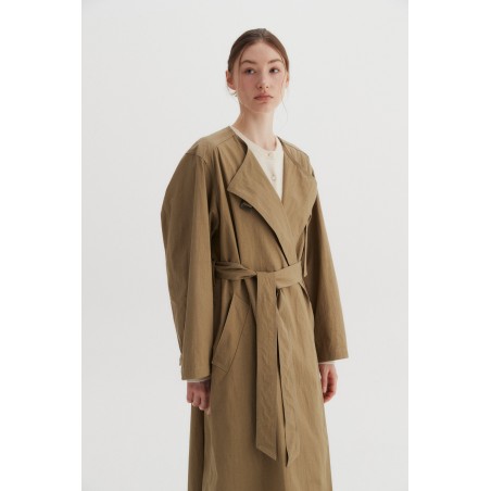 MIND TRENCH COAT_BEIGE à prix réduit toute l'année