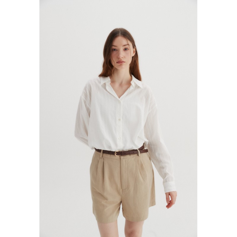 VINE SHIRT_IVORY soldes