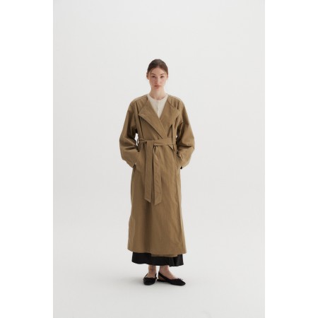 MIND TRENCH COAT_BEIGE à prix réduit toute l'année