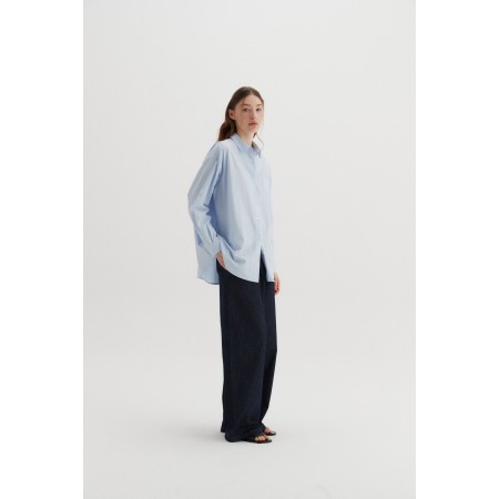 UNBALANCE SHIRT_LIGHT BLUE pas chere