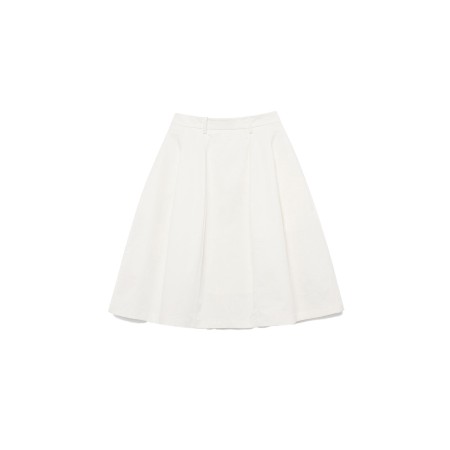 WAVY VOLUME SKIRT_IVORY Voir les baskets